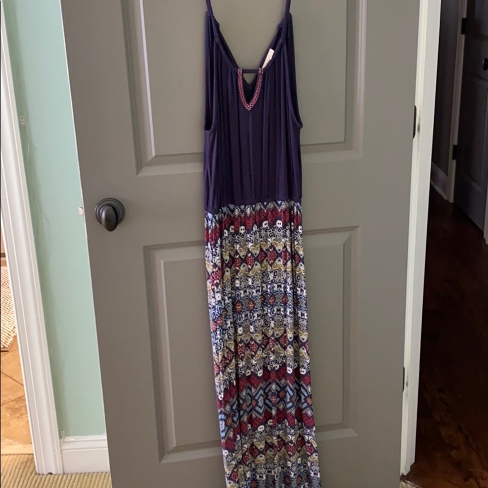 Maxi patterned dress!